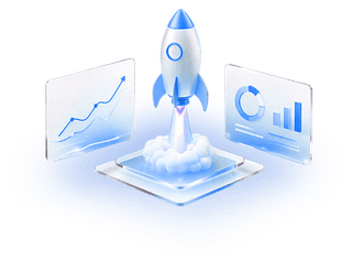 Celebration marking the debut launch milestone of a cryptocurrency trading platform