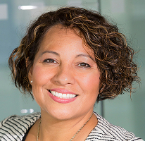 Portrait of Claire Ashford, head of compliance, in context of financial regulation
